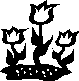 Drawing of spring flowers